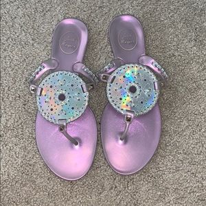Jack Roger Jelly sandals size 8